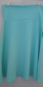 LuLaRoe Azure A-line skirt